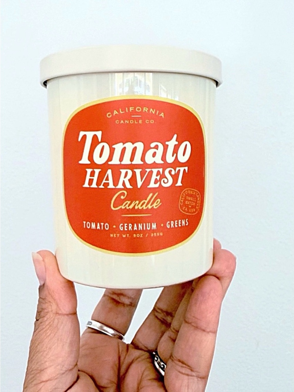 Leoben Company Tomato Harvest Scented Candle